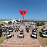 Entrega Américo Villarreal vehículos y maquinaria por 125.2 mdp