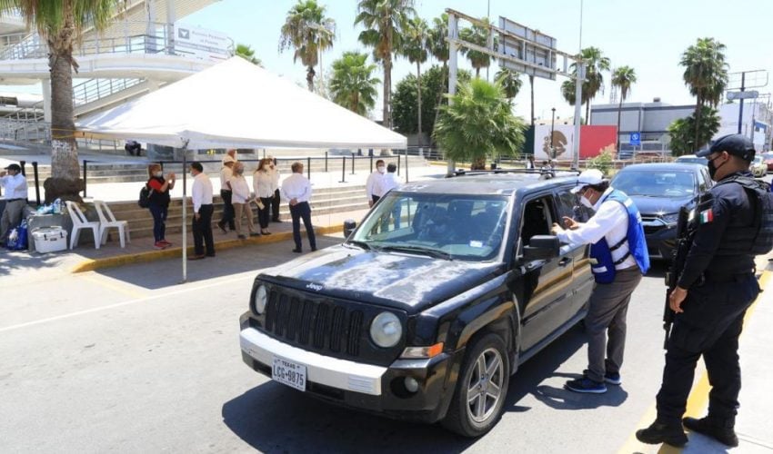Intensificará #GobiernoDeTamaulipas operativos sanitarios en cruces internacionales